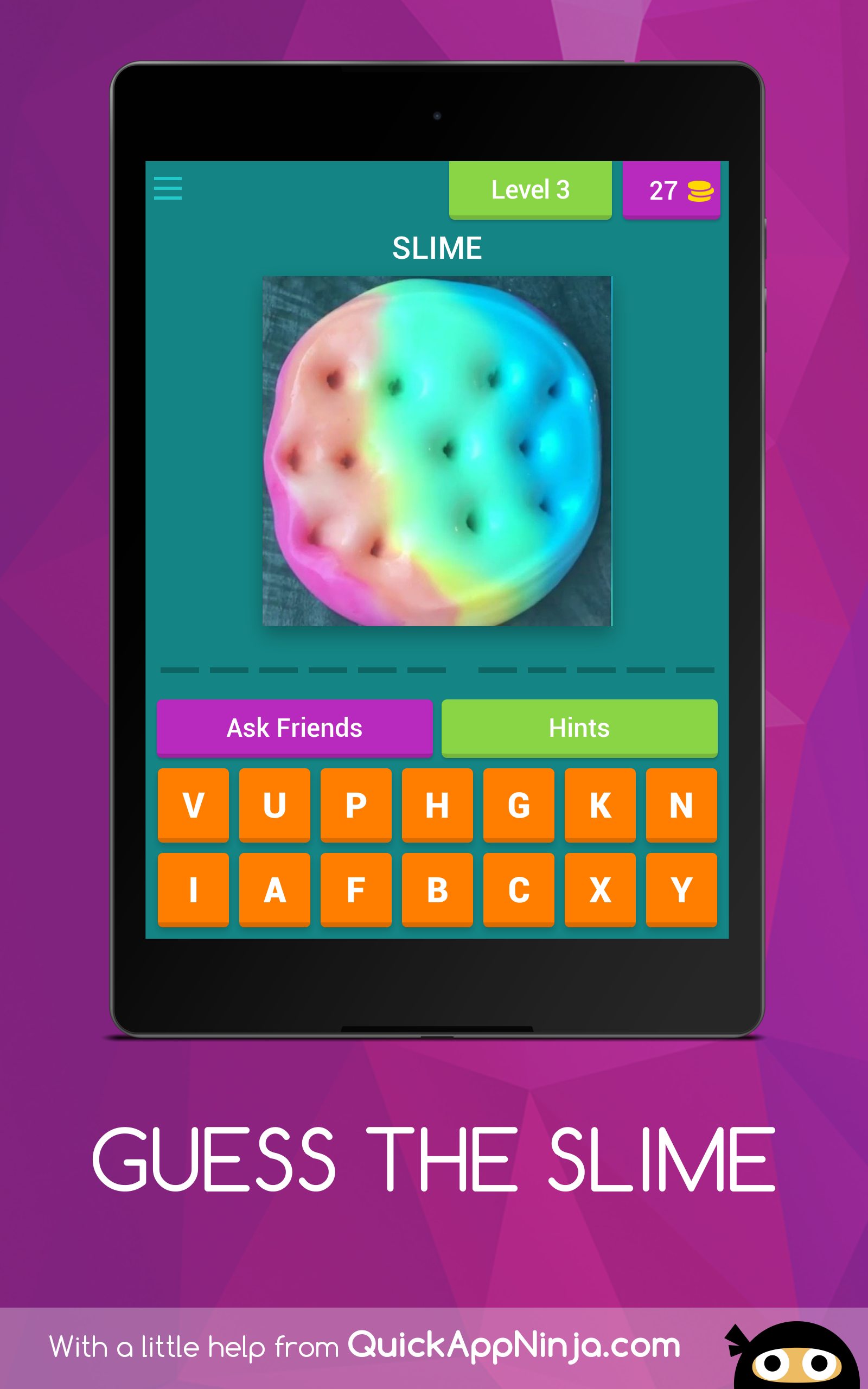 GUESS THE SLIME 遊戲截圖
