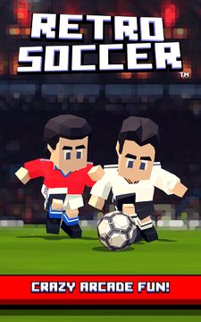 Retro Soccer Game Screenshot