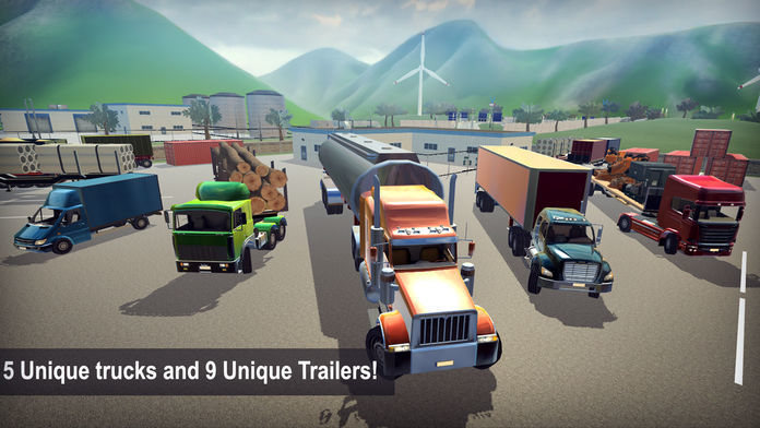 Screenshot of Truck Simulator 2016 3D