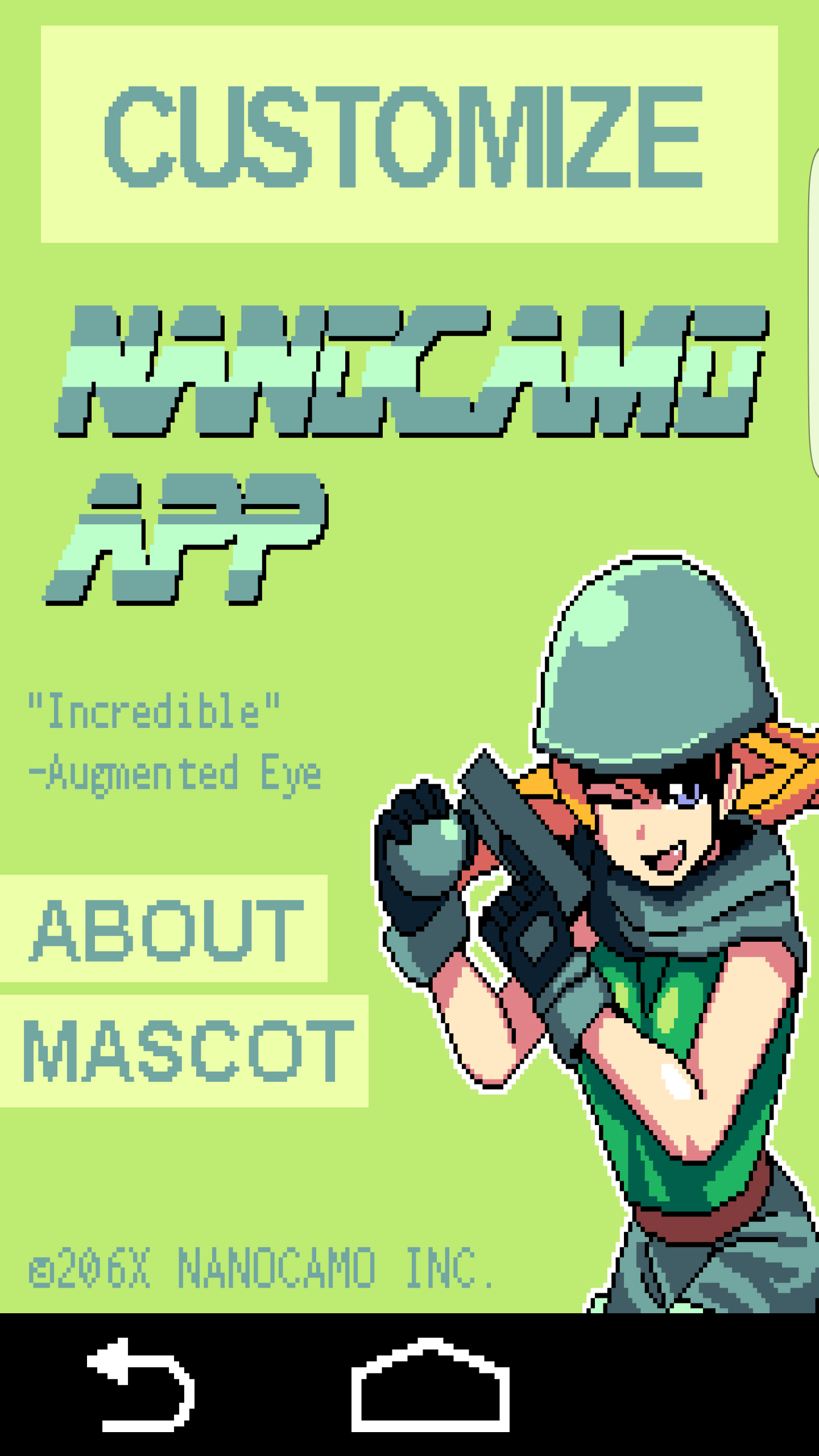 Скриншот игры /u/nited Va-11 Hall-a