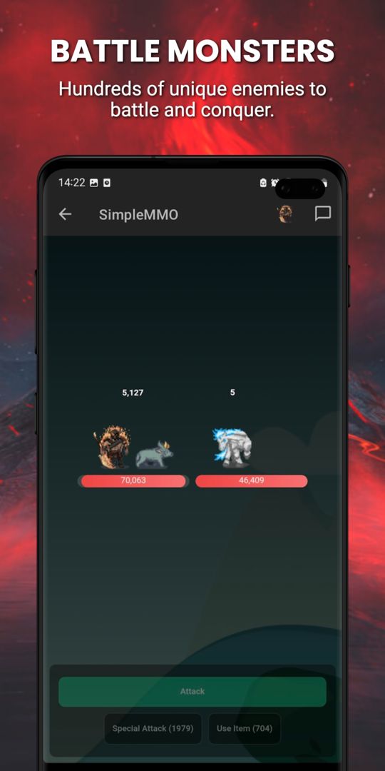 Screenshot of SimpleMMO (MMORPG - PVP - RPG)