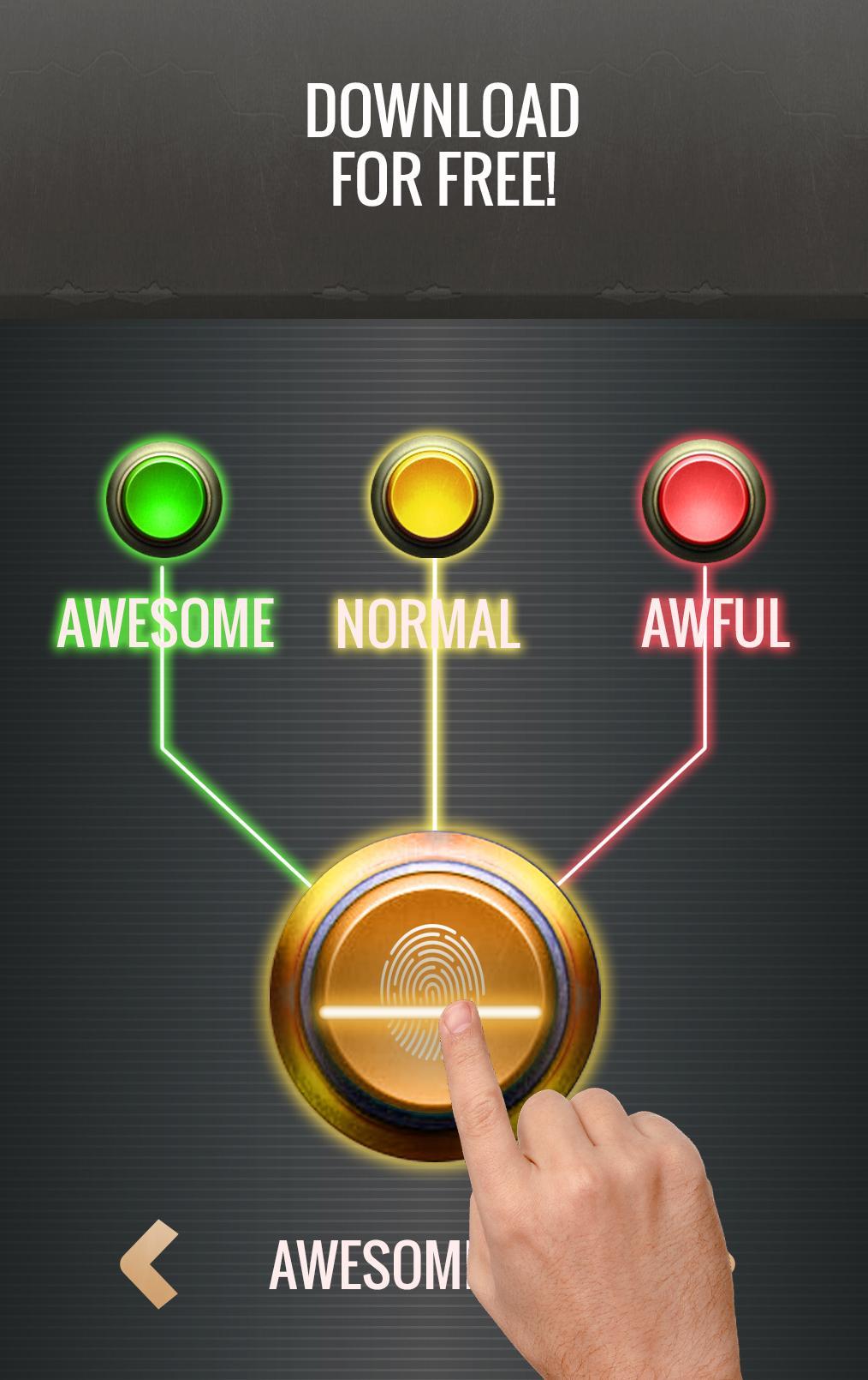 Fingerprint Personality Detector Prank Game Screenshot