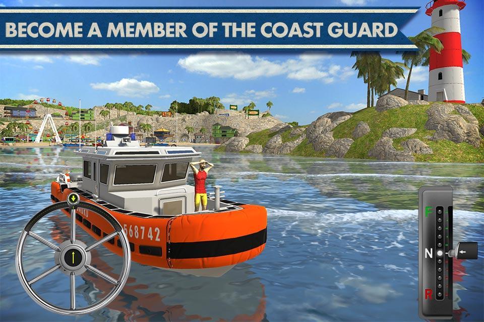 Screenshot 1 of Coast Guard: Beach Rescue Team 1.4