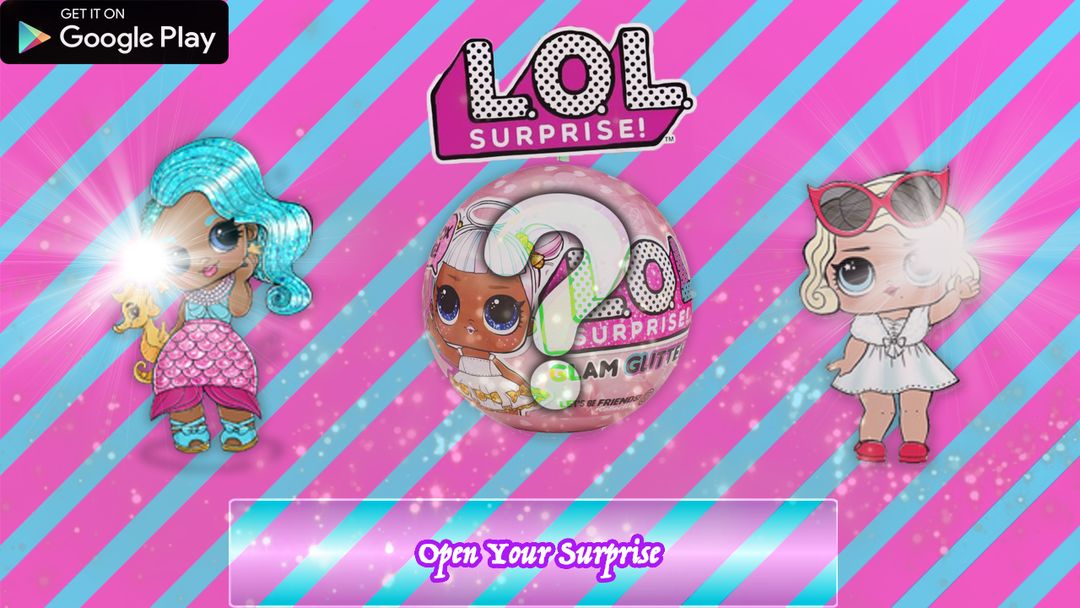 Screenshot of LOL  Eggs Dolls : Opening Toy Surprise