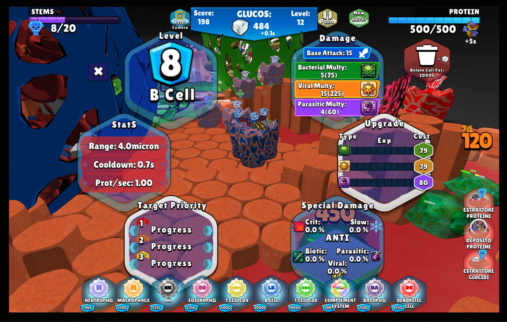 STEM Defense screenshot game