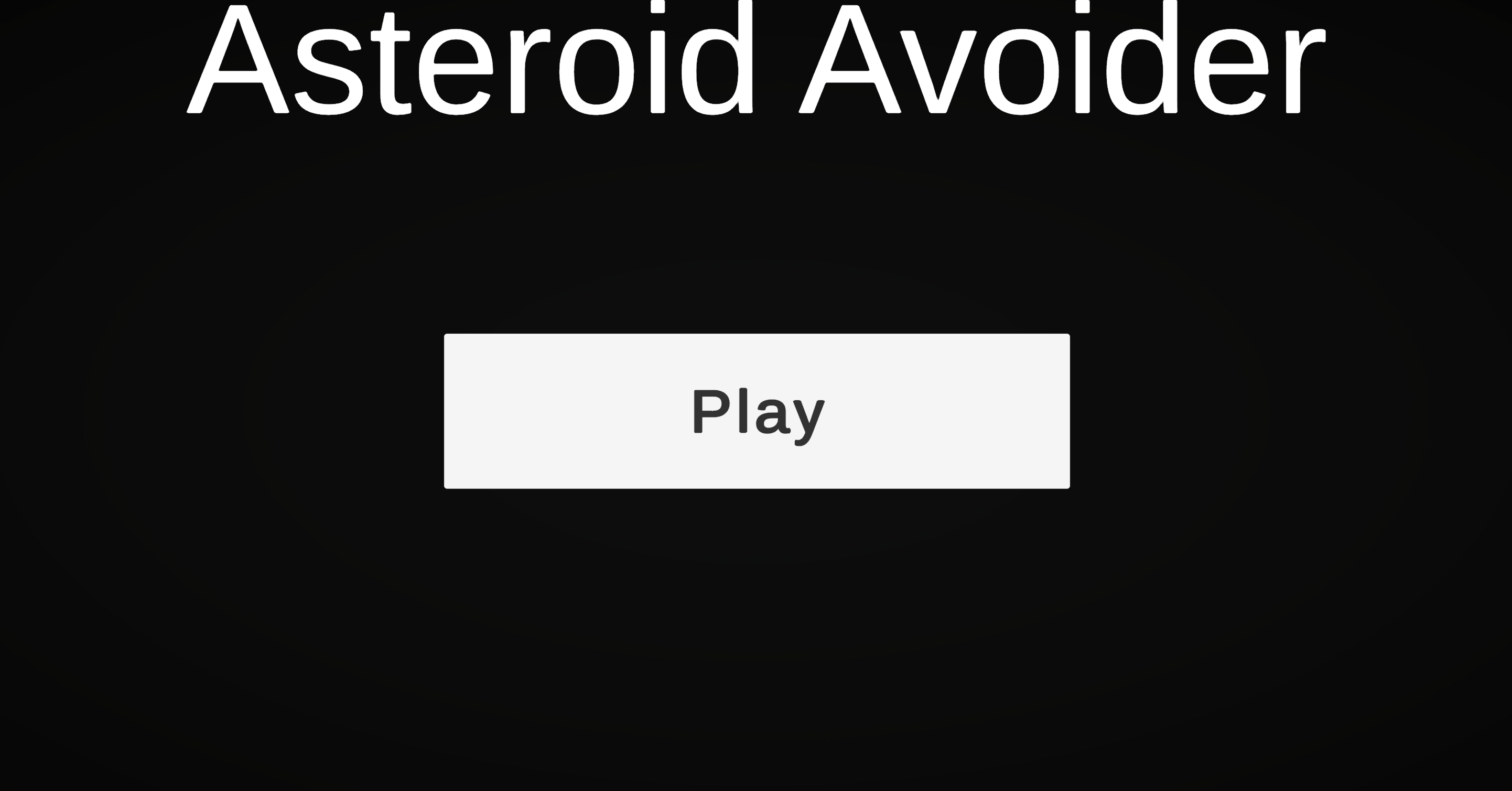 Screenshot 3 of Asteroid Avoider