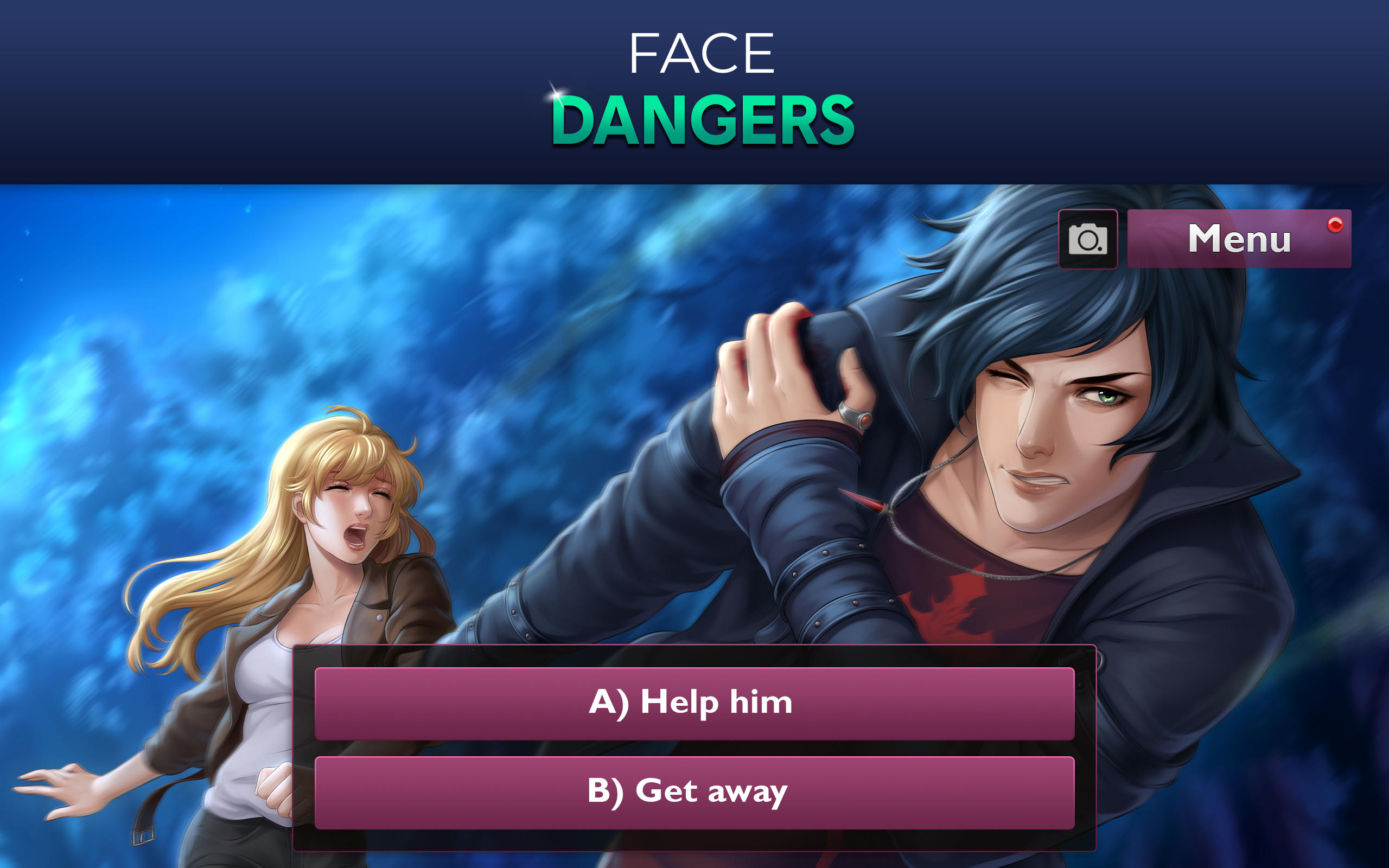 Is It Love? Peter - vampire Game Screenshot