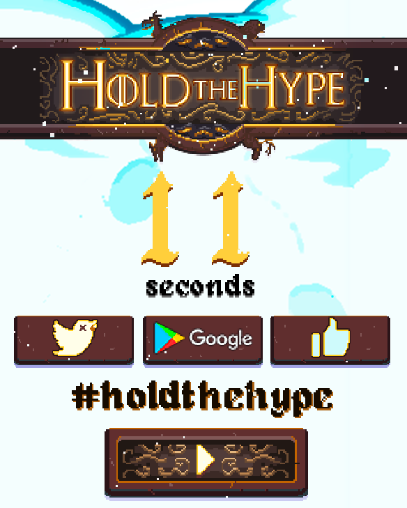 Hold The Hype ゲームのスクリーンショット
