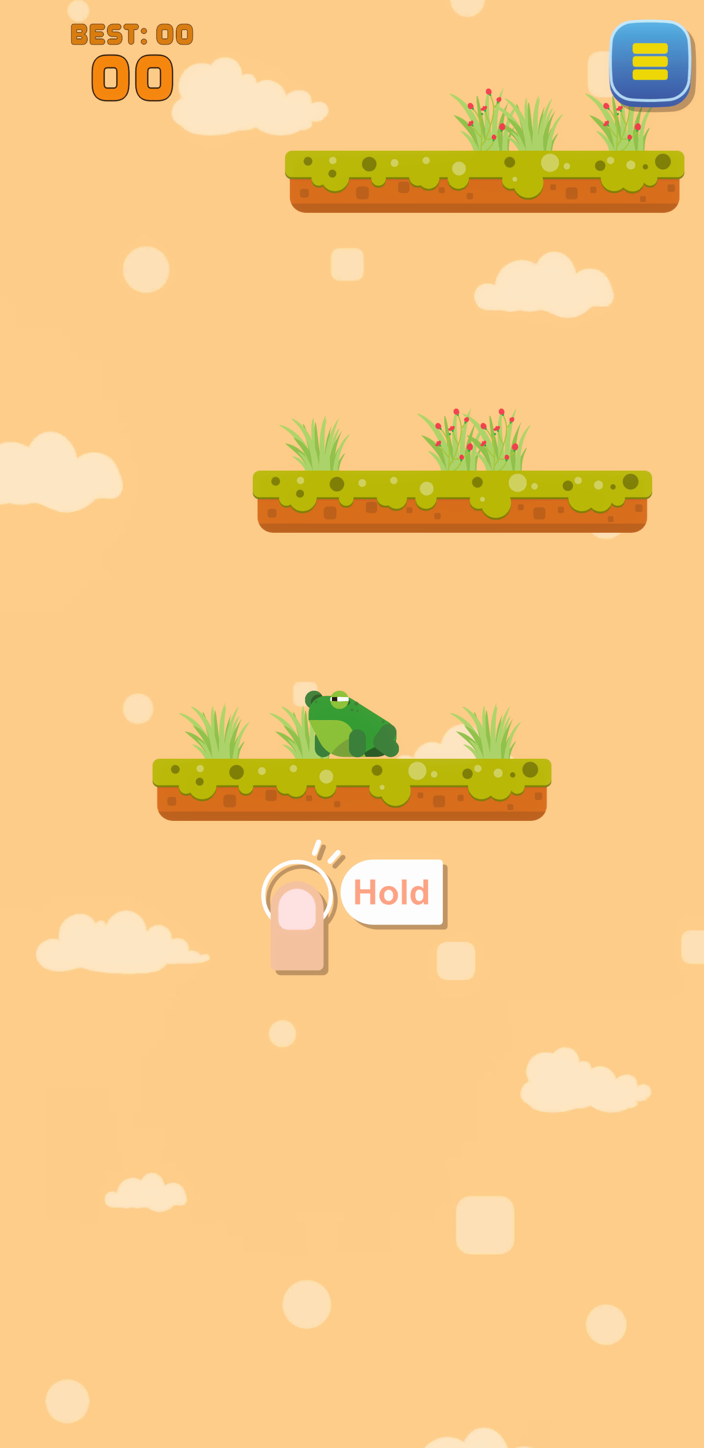 Jumping Frog Game Screenshot