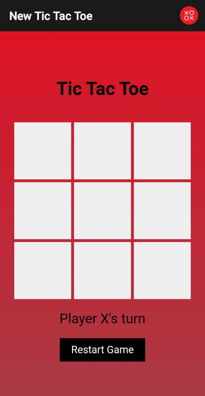 Tic Tac Toe 2 Game Screenshot