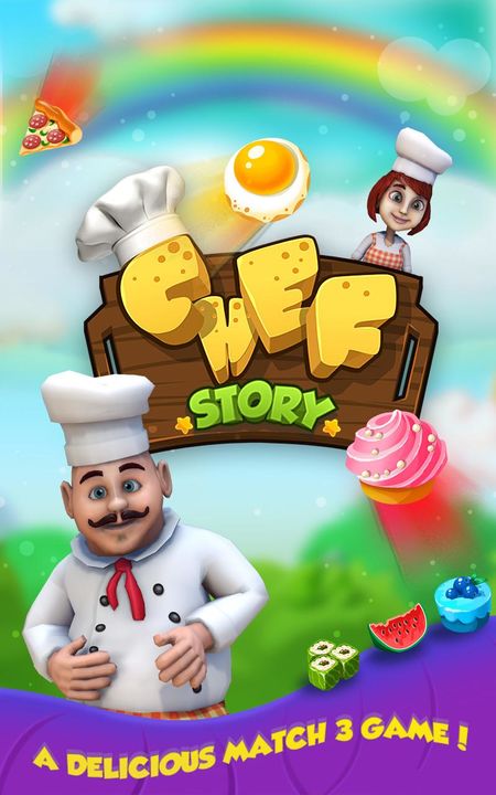 Screenshot 1 of Chef Story: 무료 매치 3 게임 2.3