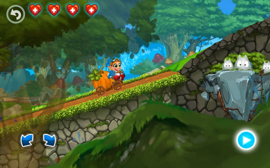 Fun Kid Racing Magic Forest screenshot game