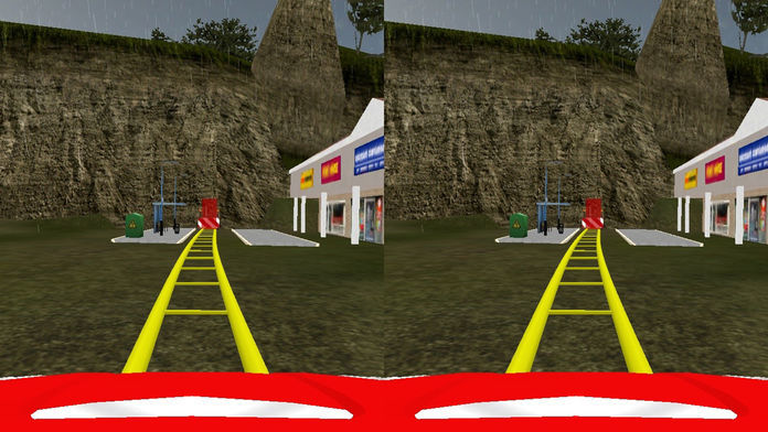 VR Amazing Mountain Roller Coaster Pro screenshot game