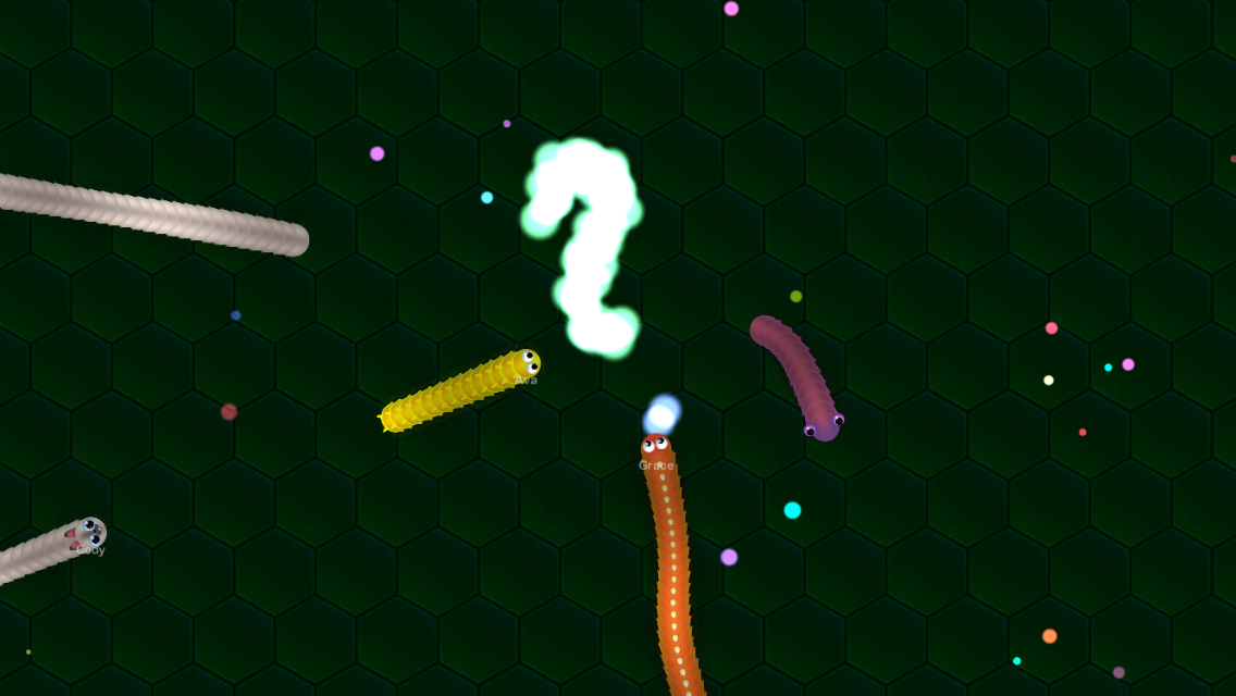 Скриншот игры Snake Crawl: Online Snake game