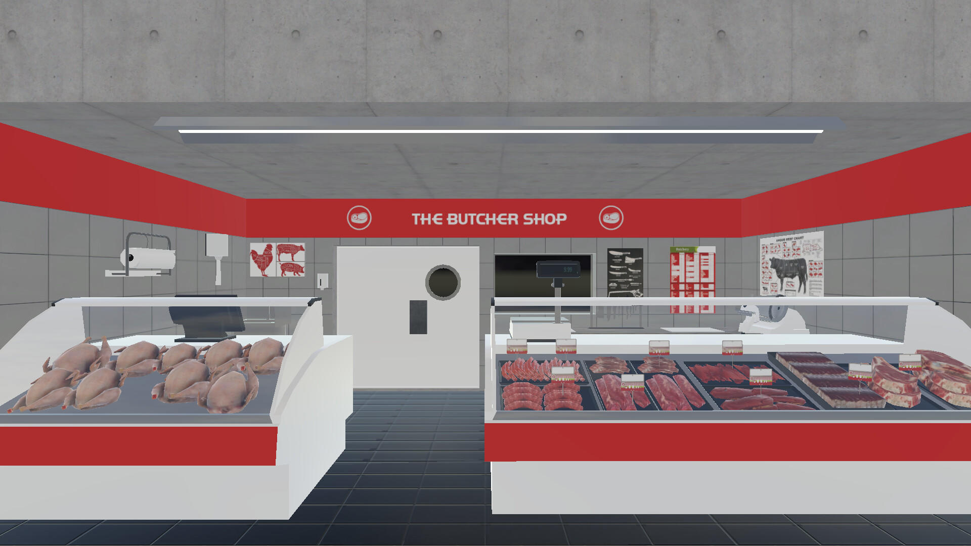 Food Store Simulator Game Screenshot