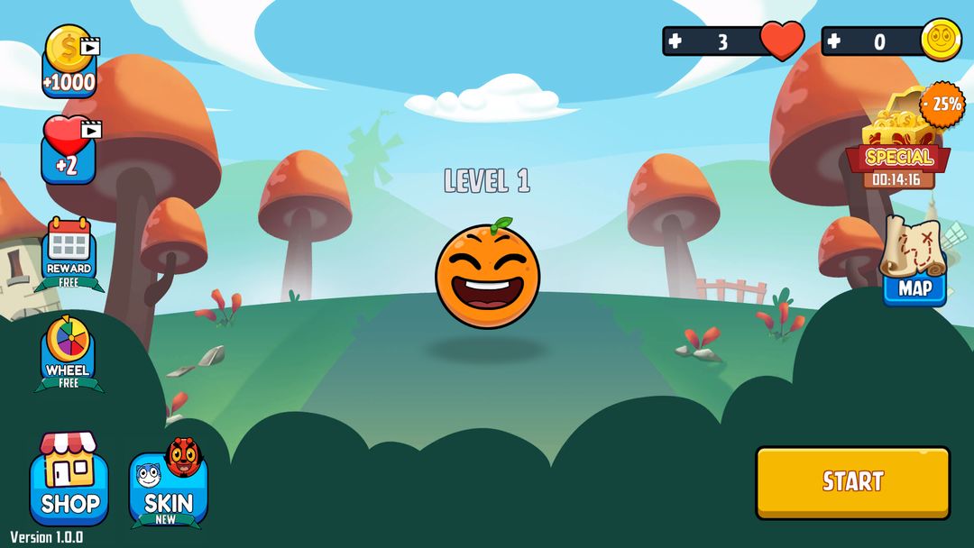 Roller Ball 99: Bounce Ball Hero Adventure screenshot game
