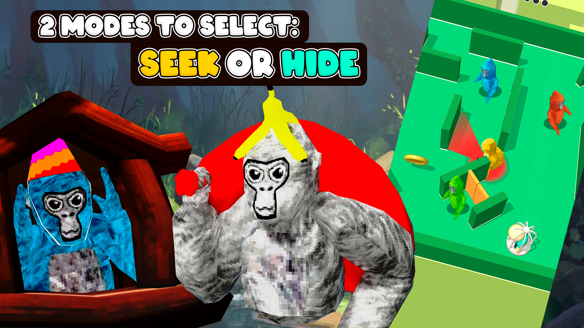 Gorilla Hide 'n Seek: Tag Game android iOS-TapTap