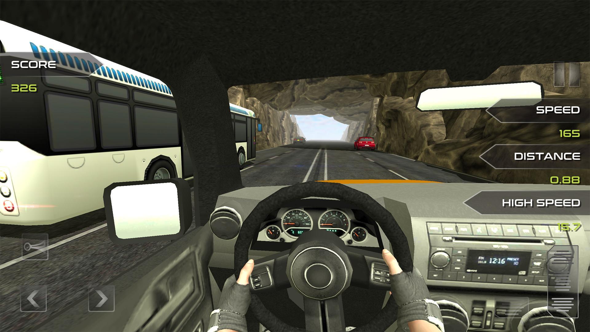Screenshot of SUV Traffic Driving