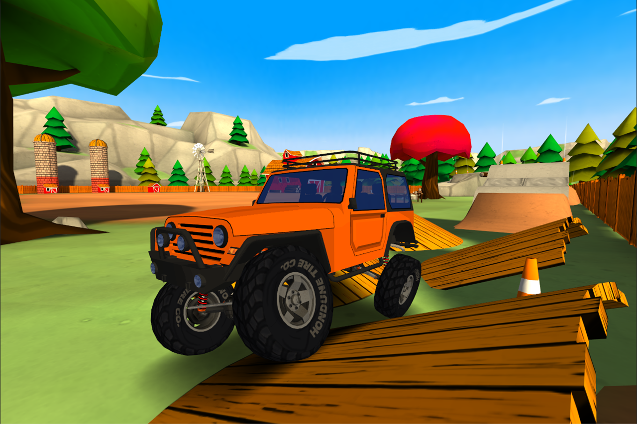 Truck Trials 2: Farm House 4x4 Game Screenshot