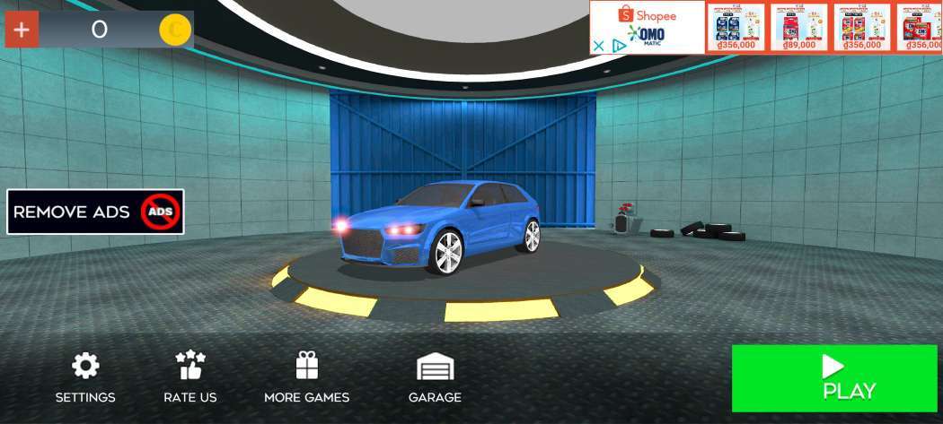 Screenshot of Car Driving Test