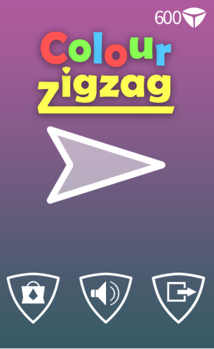 Cuplikan Layar Game Color ZigZag