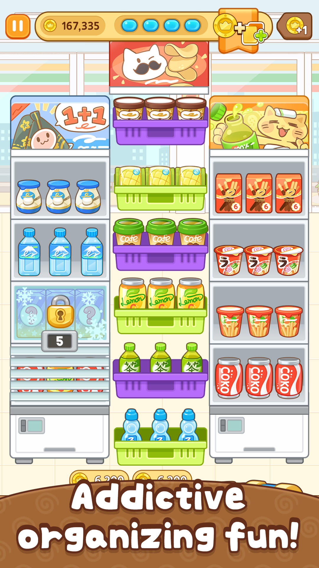 Sorting Queen Game Screenshot