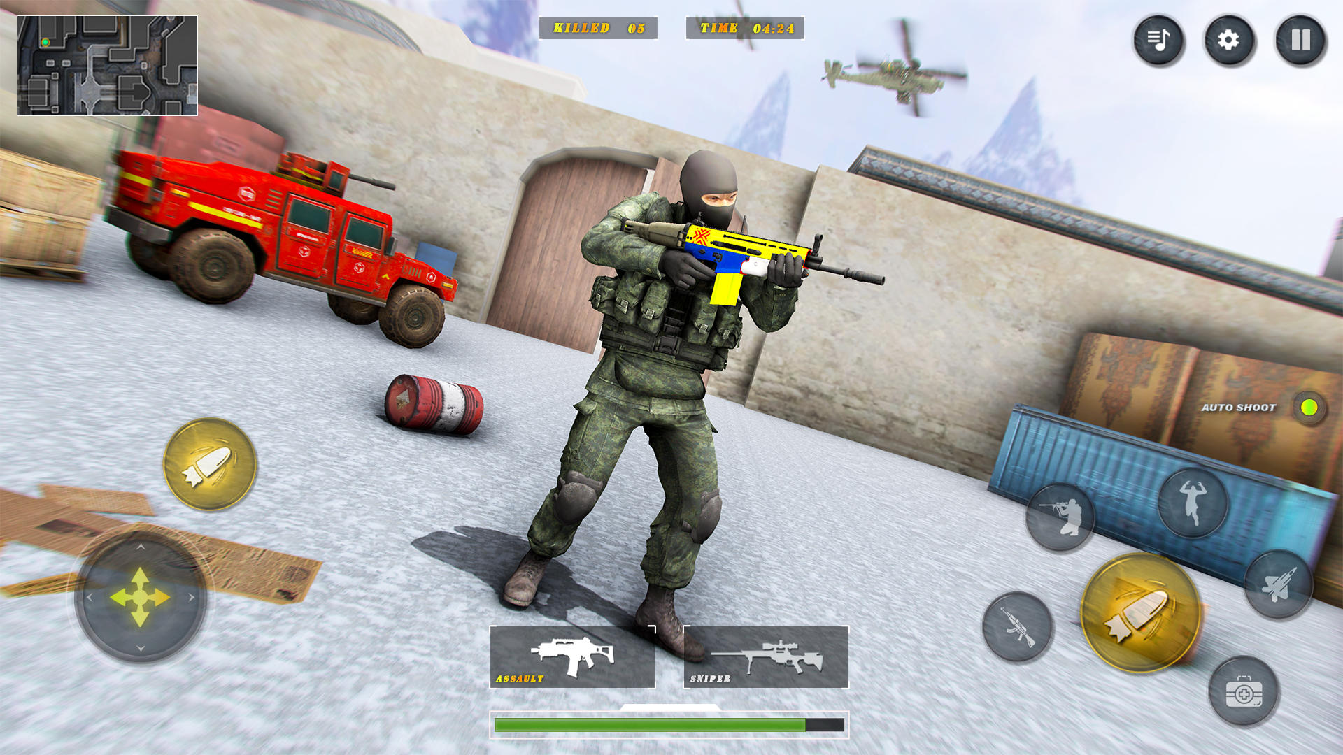 Counter Terrorist War Strike Game Screenshot