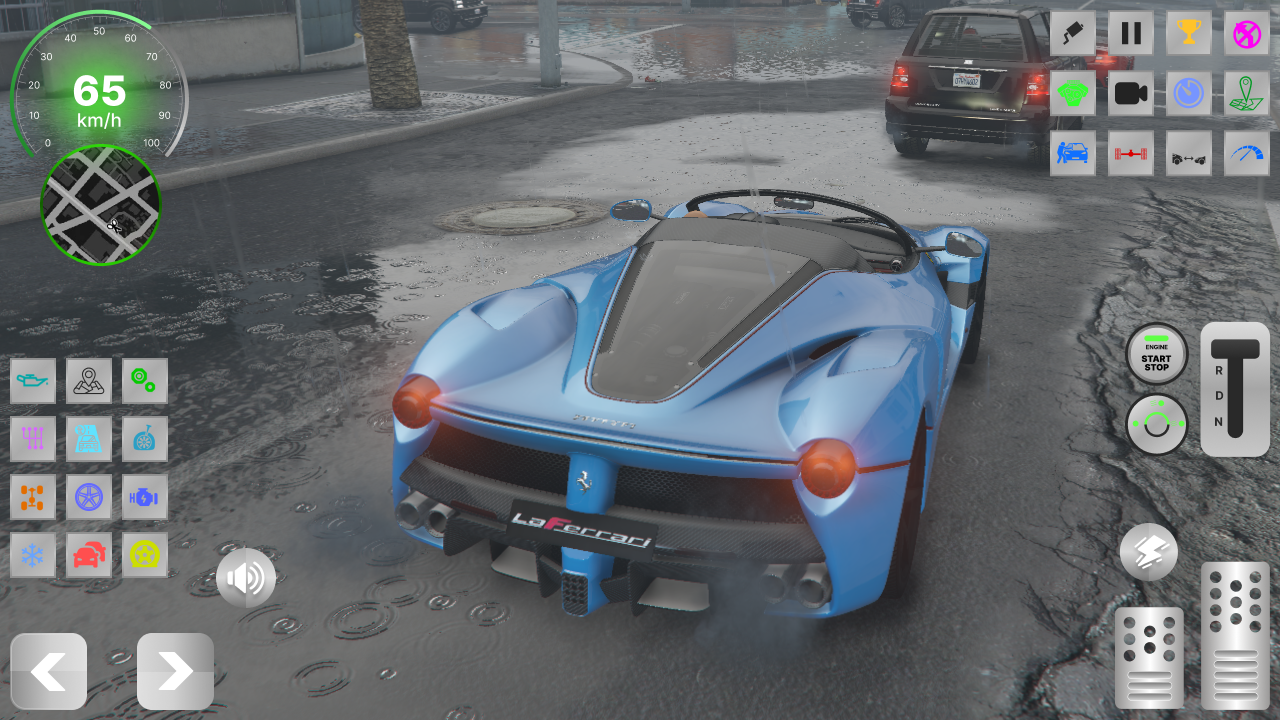 Ferrari LaFerrari Supercar Max Game Screenshot