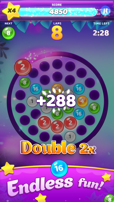 Laps Fuse: Puzzle with Numbers Game Screenshot