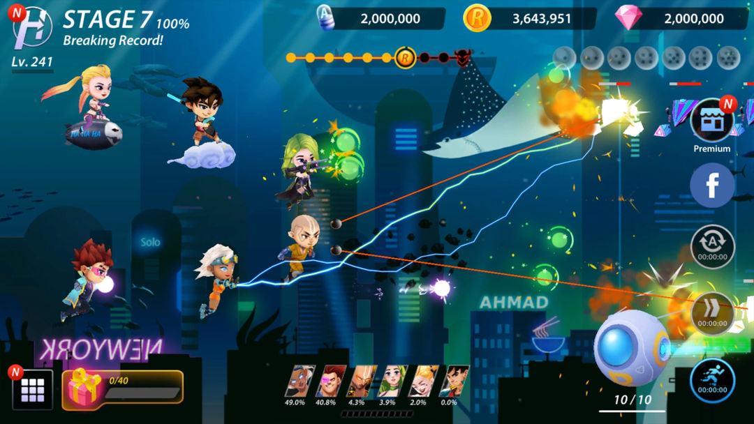 Idle Hero Z - Summon & Merge C screenshot game