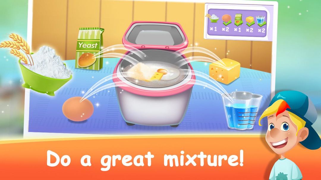 Screenshot of Yummy  Hamburger Cooking Game