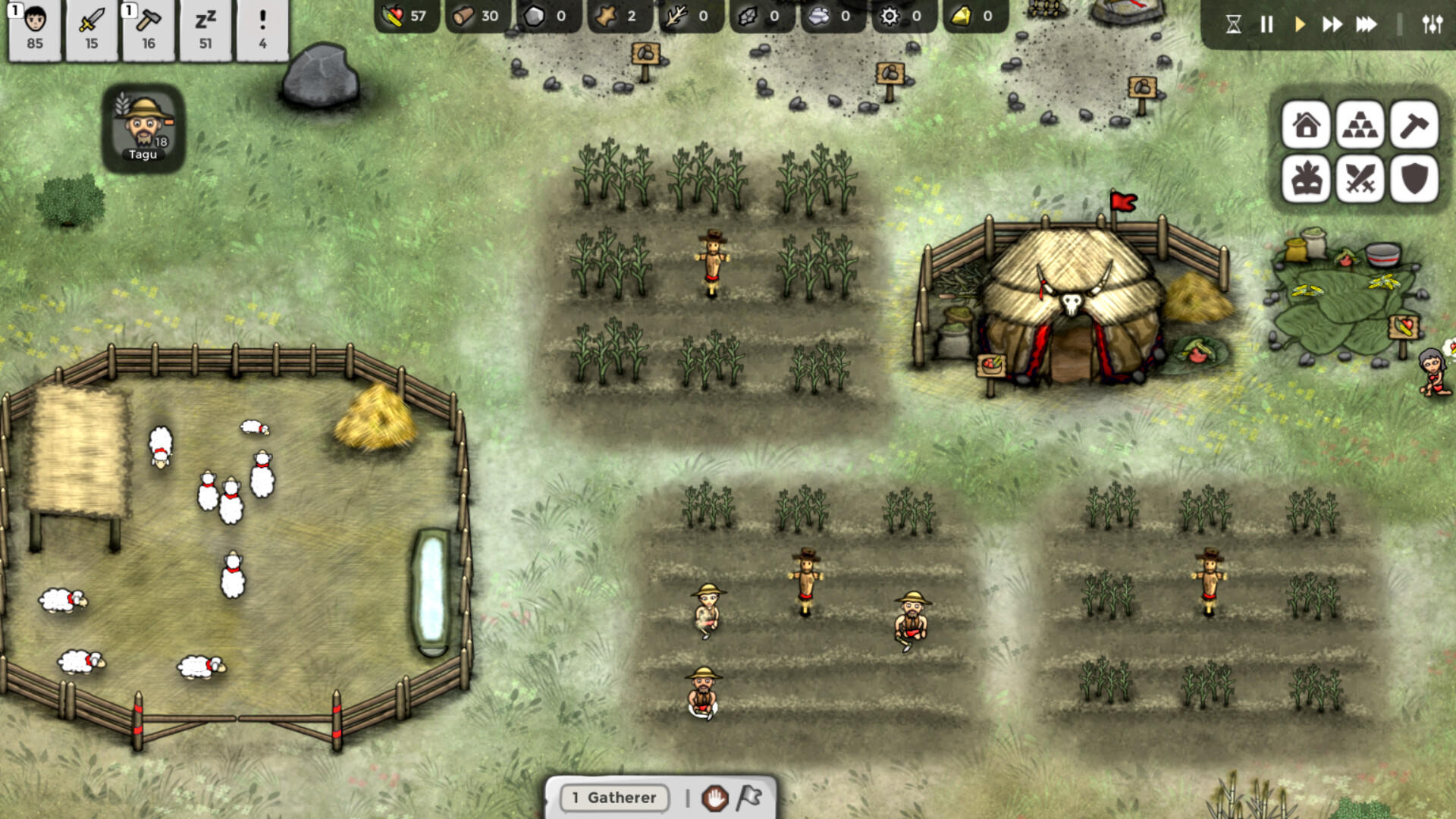 The Omins screenshot game