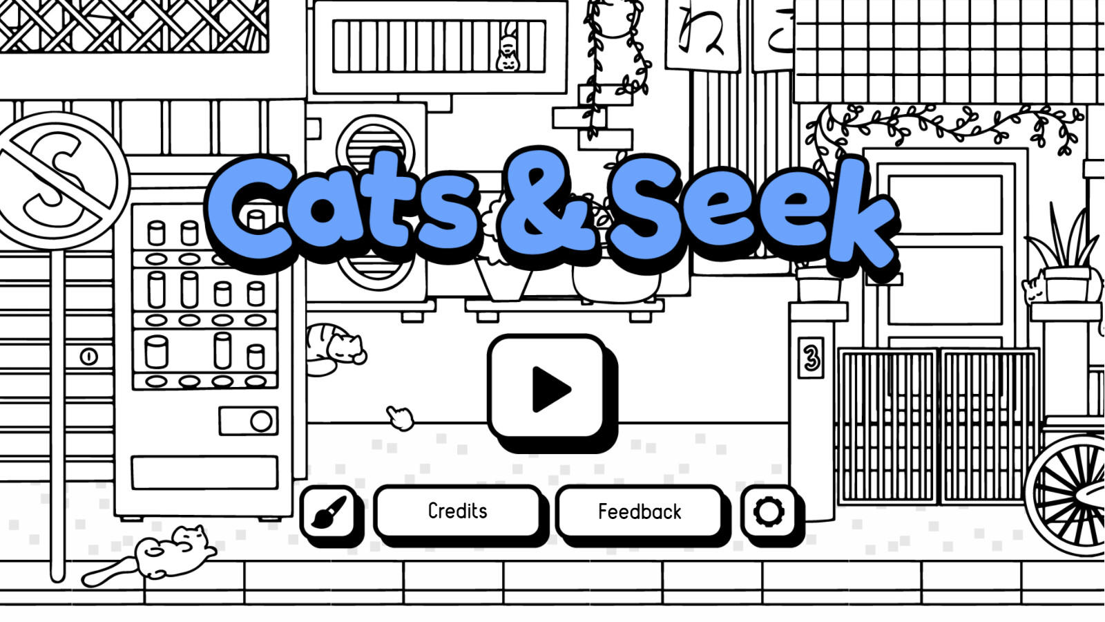 Cats and Seek : Osaka screenshot game
