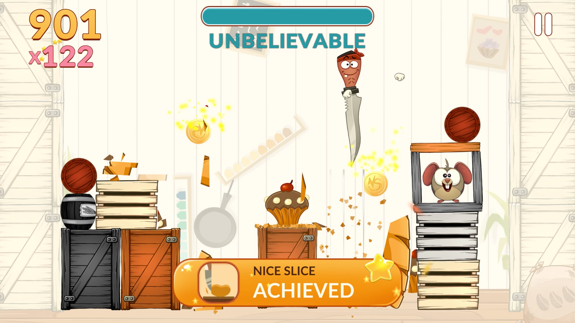 Cuplikan Layar Game Nice Slice