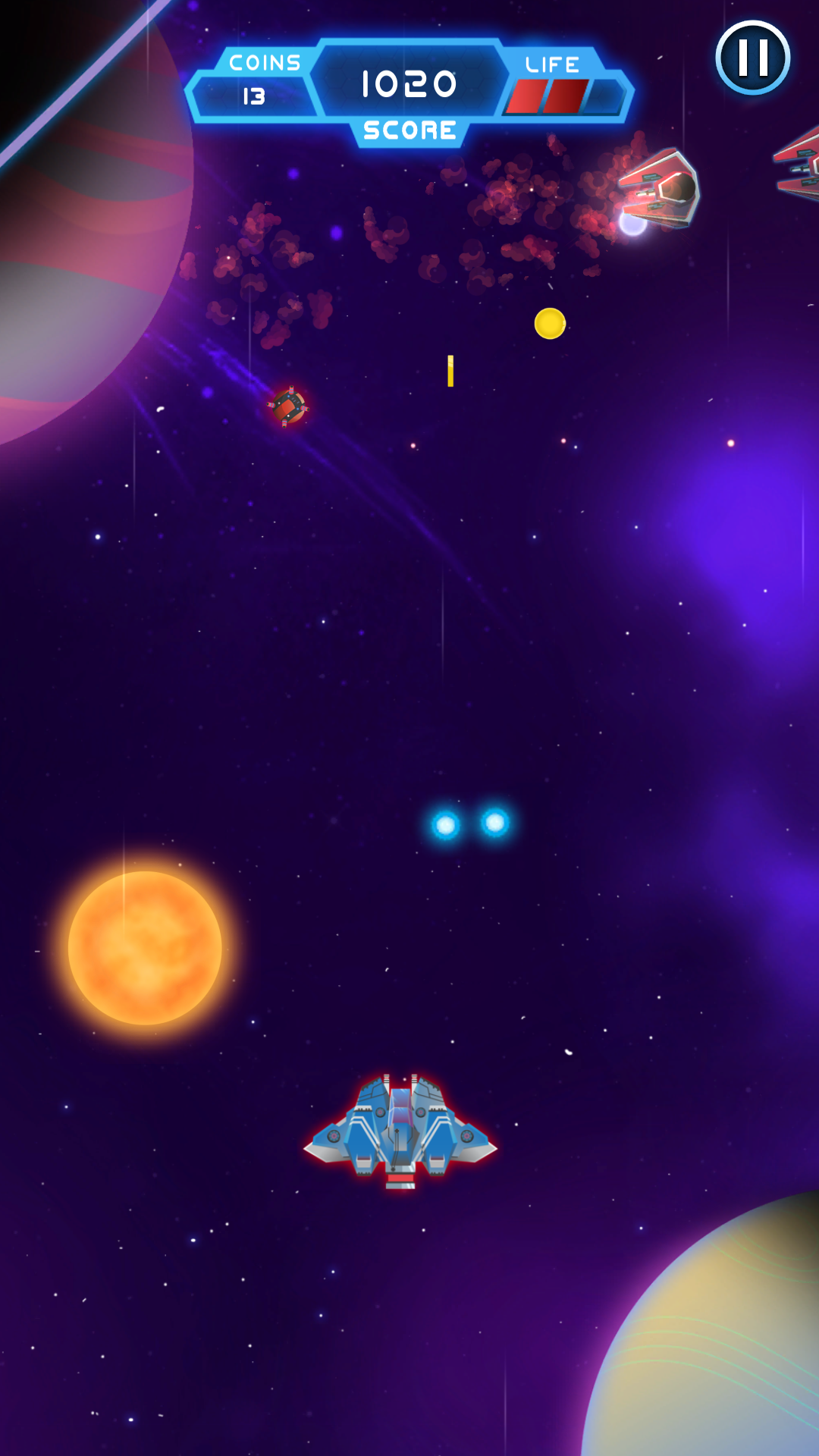 Screenshot of Galaxy Invaders: Space Shooter