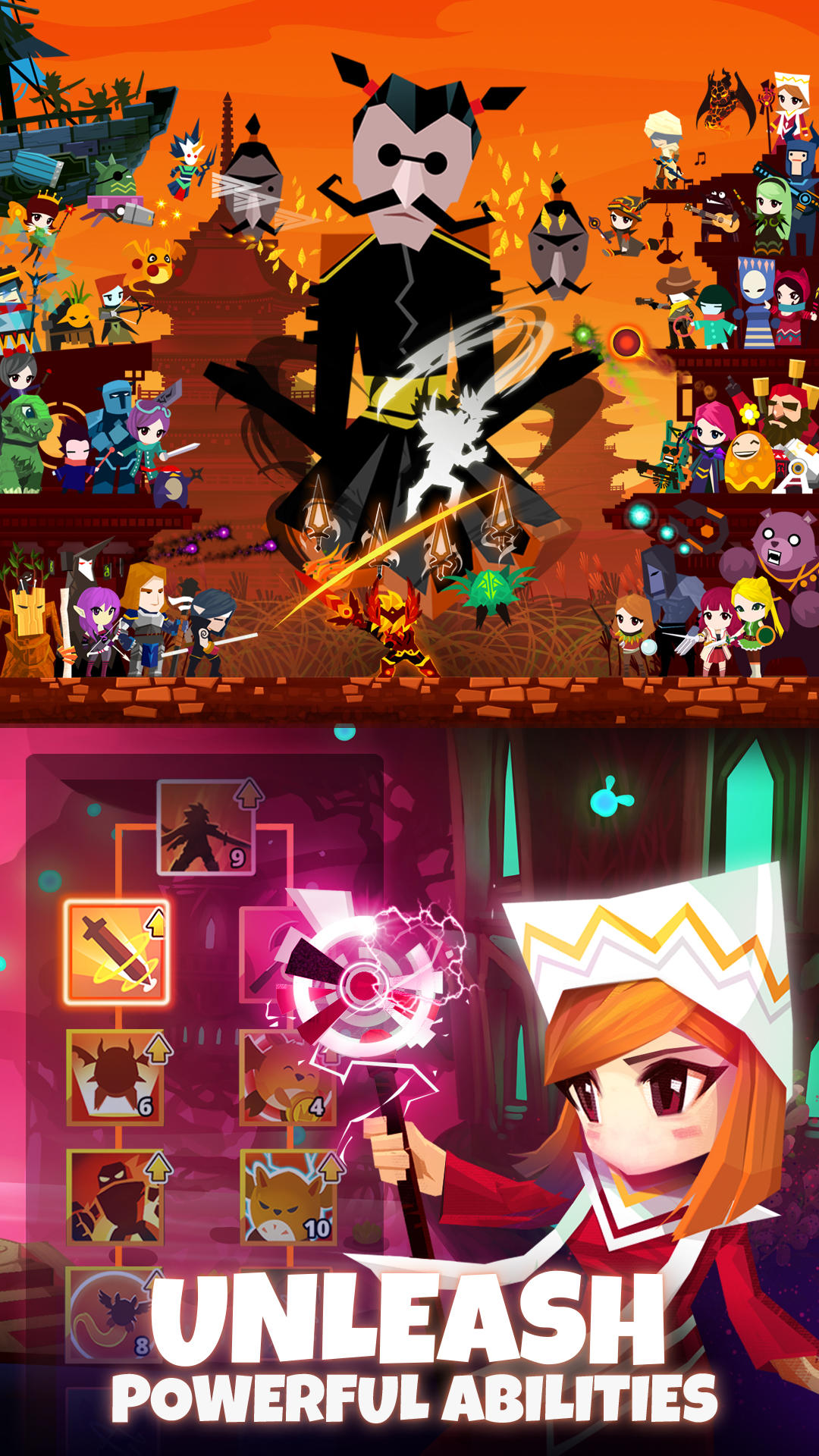 Tap Titans 2: Clicker Idle RPG ภาพหน้าจอเกม