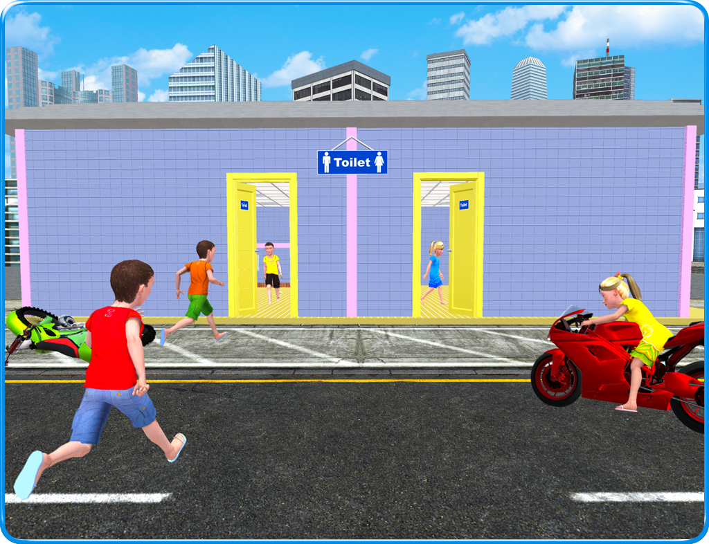 Скриншот игры Kids Toilet Emergency Pro 3D