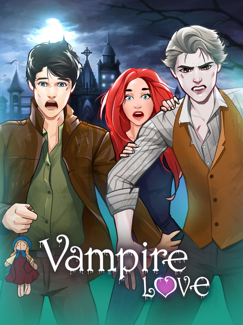 High School Vampires Teen Love 게임 스크린 샷