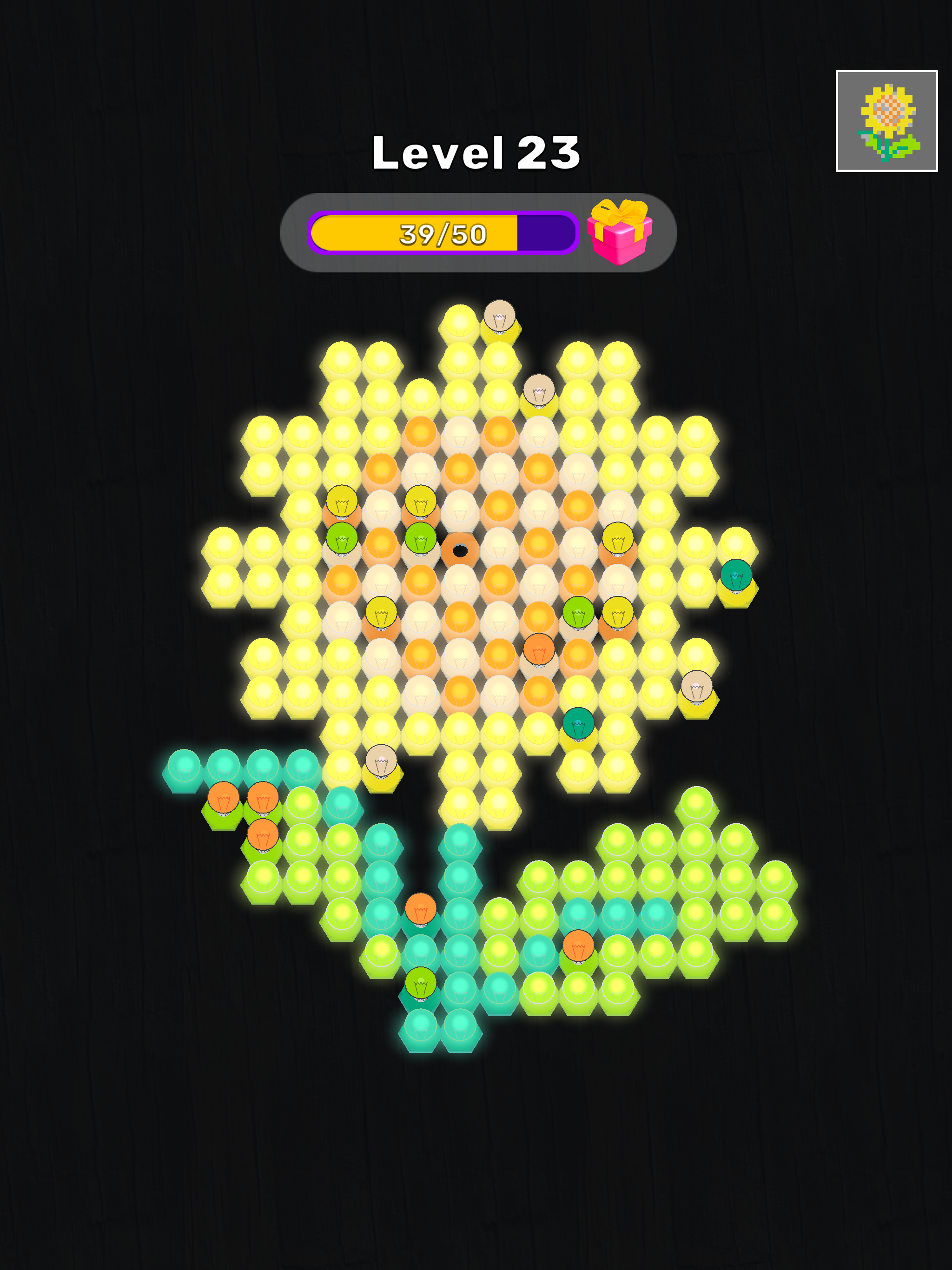 Light n Bulb Sort Game Screenshot