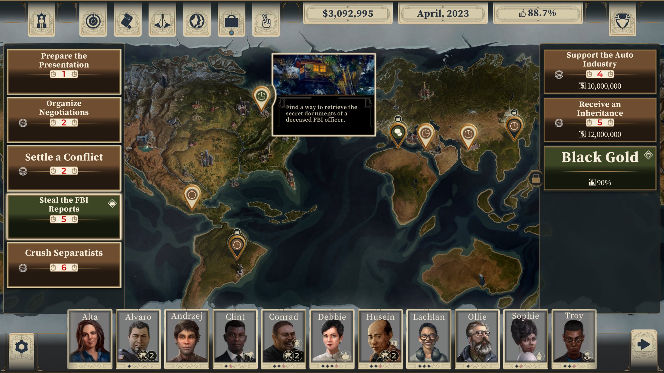 This Is the President Game Screenshot