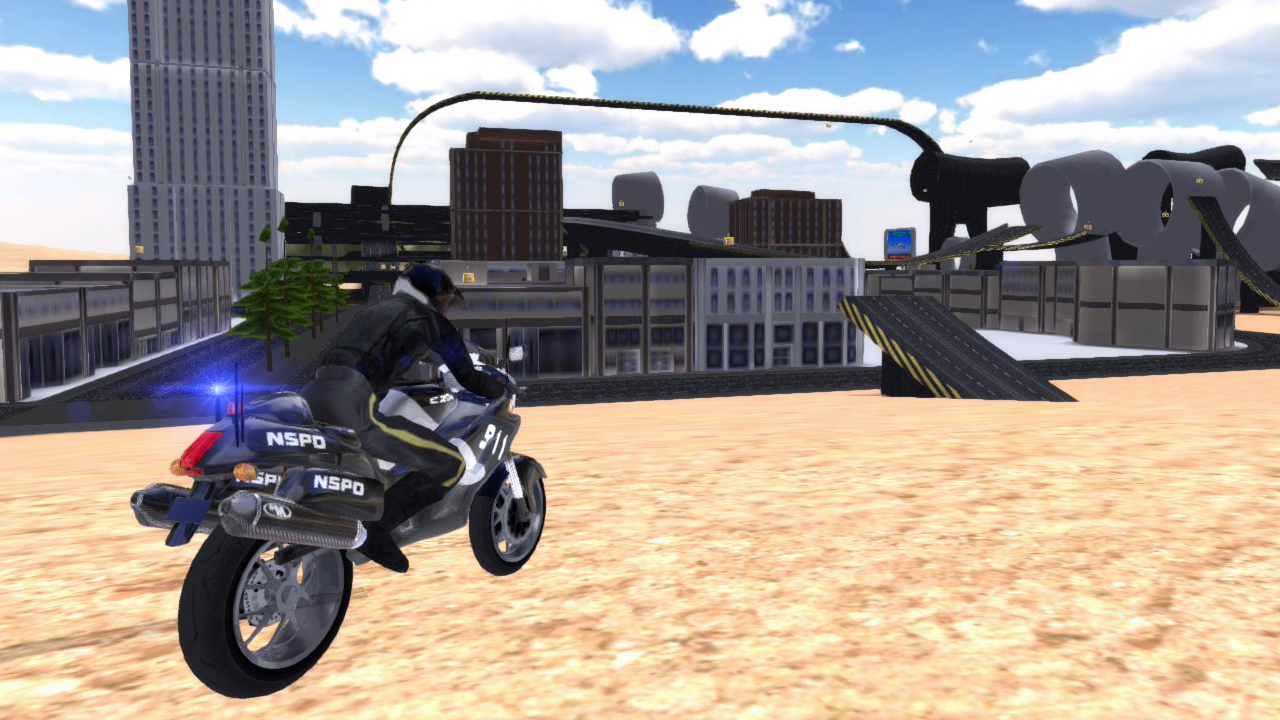 Police Bike Traffic Rider 게임 스크린샷