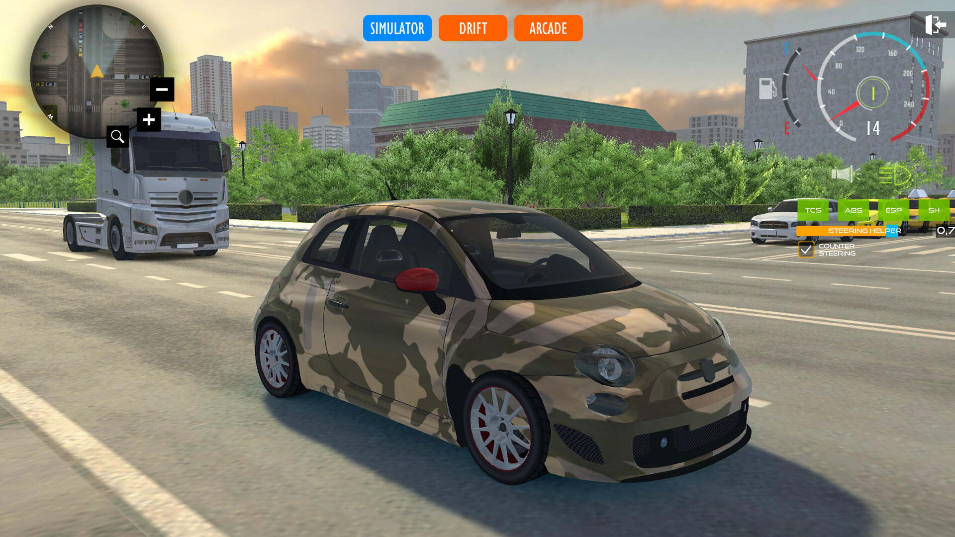 Screenshot 1 of Автостоянка: настоящий симулятор вождения 