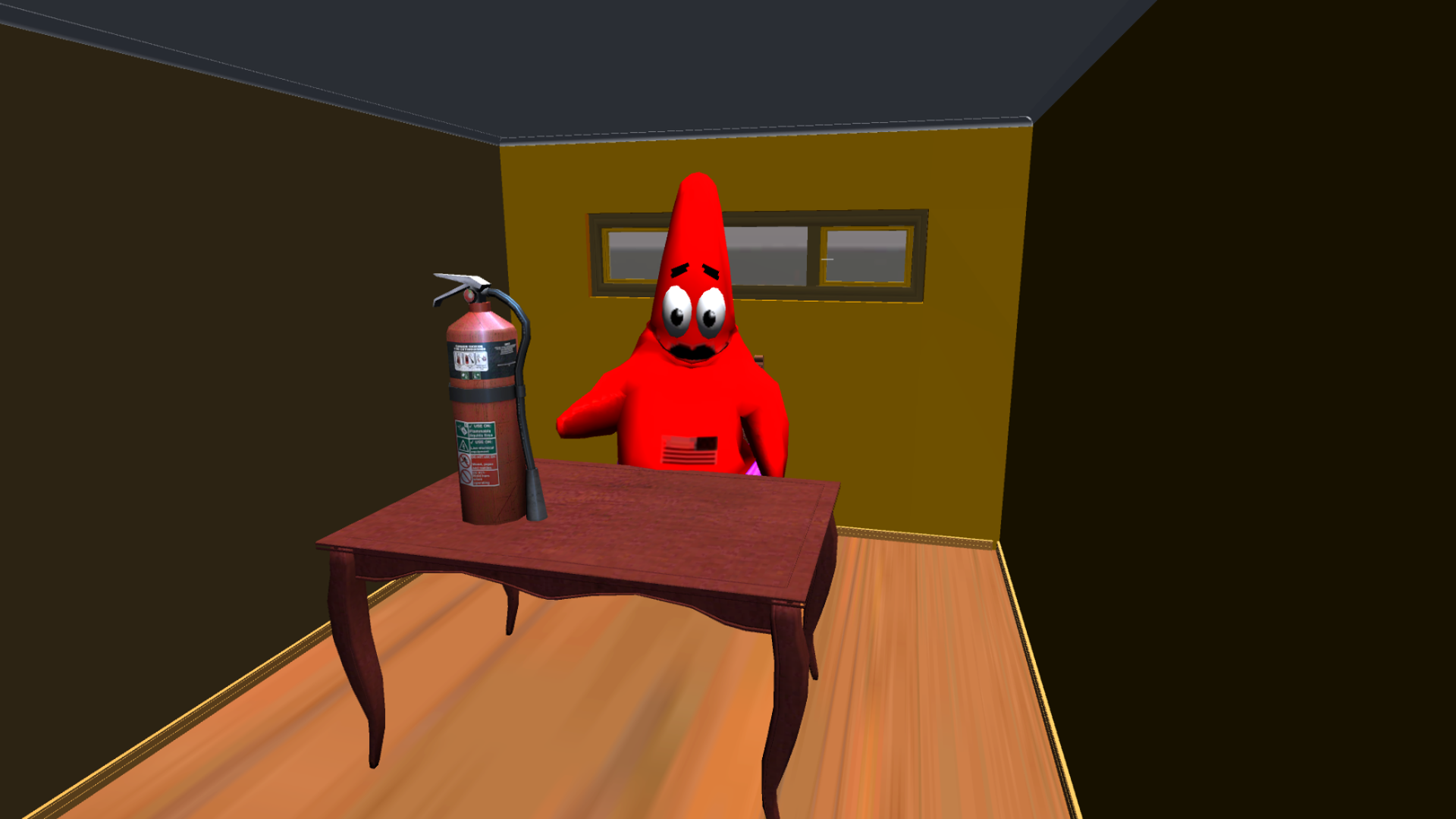 Patrick Star. Sponge's Neighbor of Bob 3D Game Screenshot