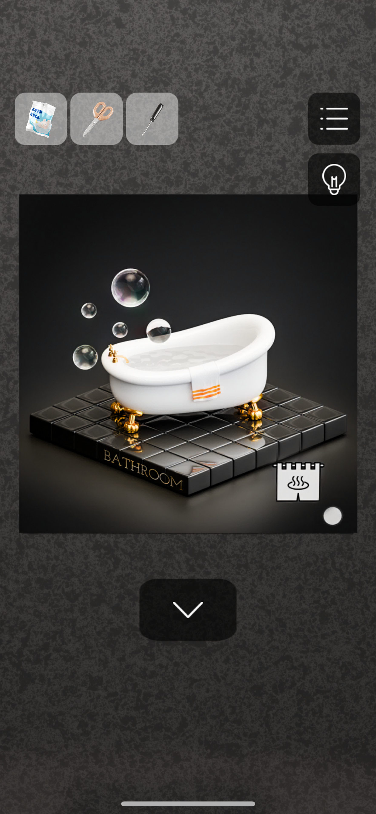 脱出ゲーム｜バスルーム Game Screenshot