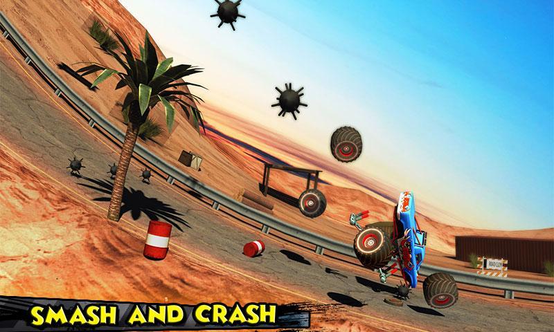Monster Truck Rider 3D Game Screenshot