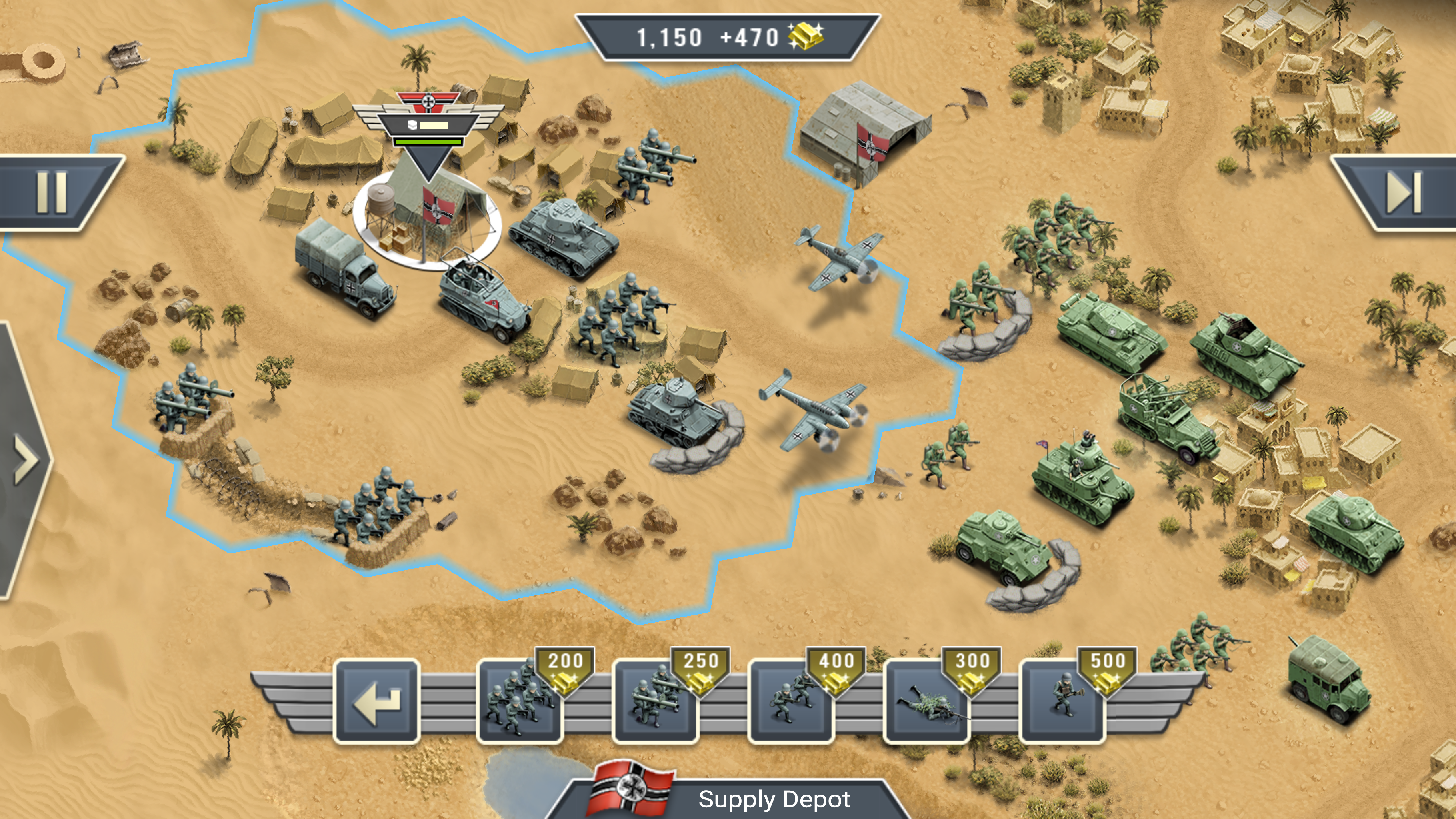 1943 Deadly Desert Premium screenshot game