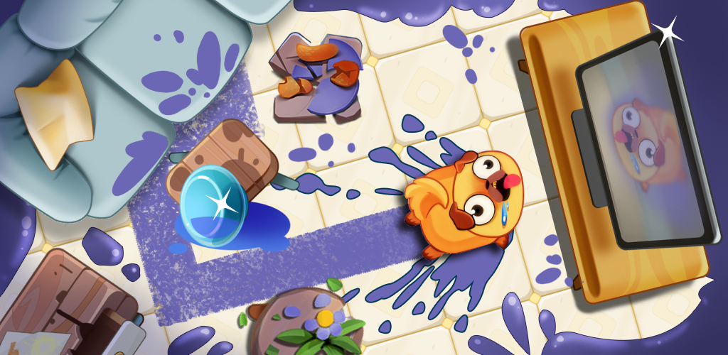Slide the Pet: slide puzzle screenshot