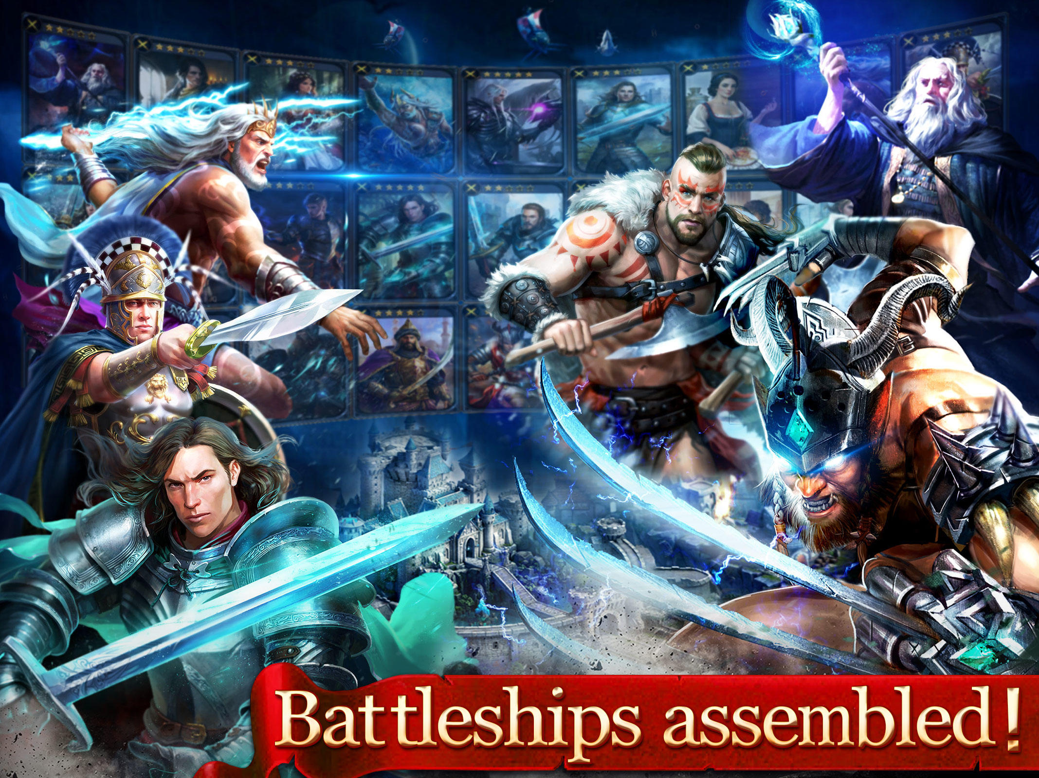 王権争覇：天空の戦い ゲームのスクリーンショット