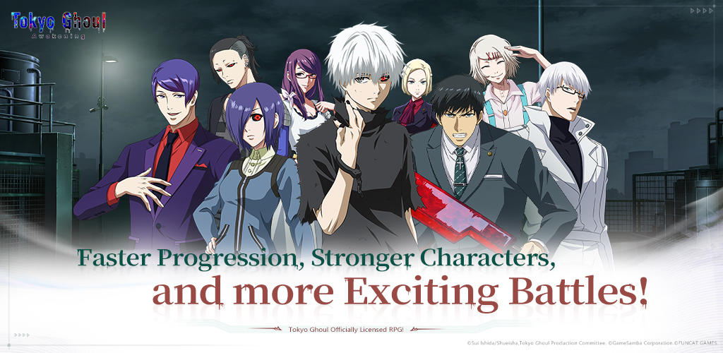 Banner of Tokyo Ghoul: Awakening 