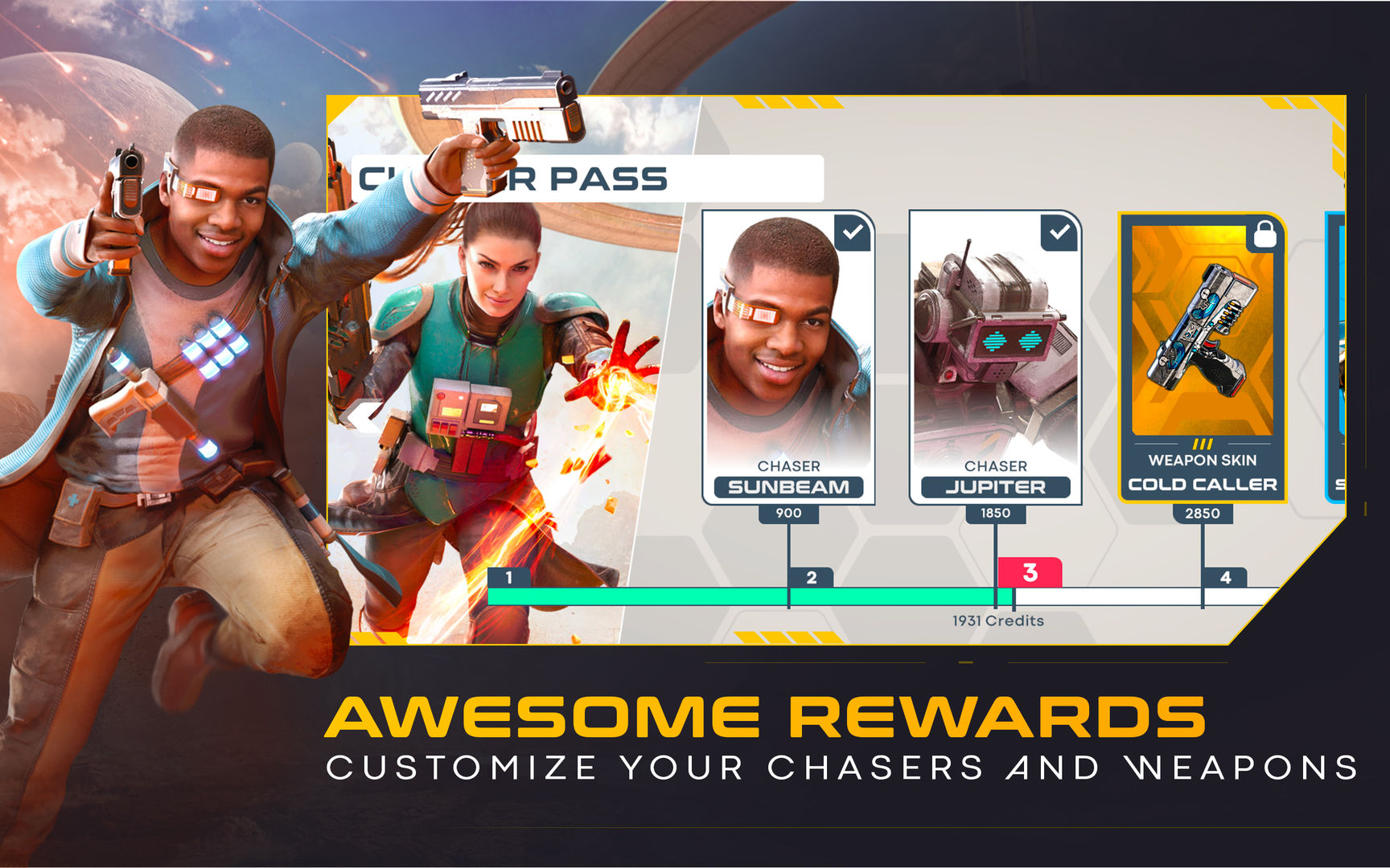Screenshot of Skyfall Chasers
